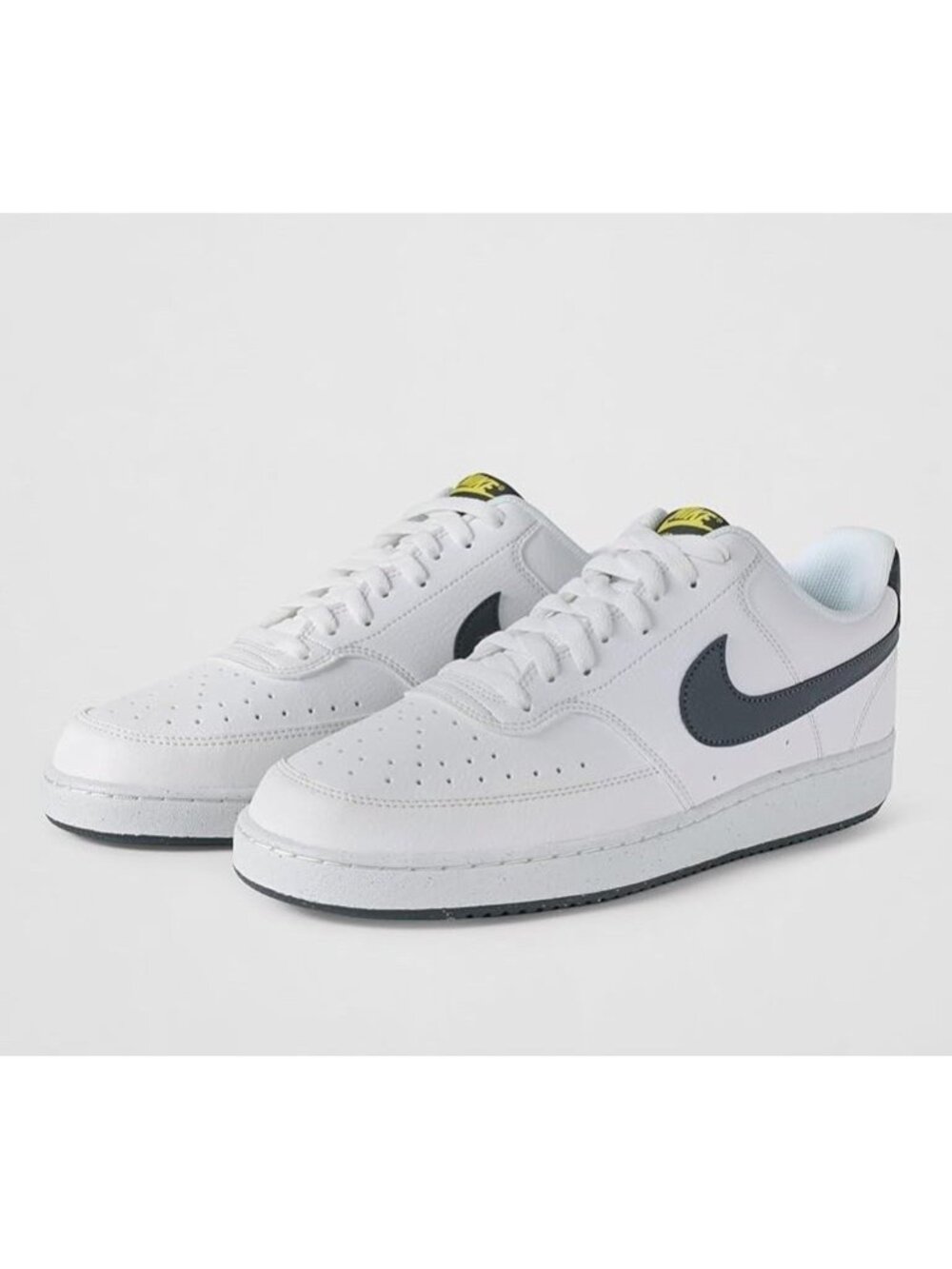 Nike Men's Court Vision Low Next Nature Size 11.5 Photon Dust /Anthracite/ White